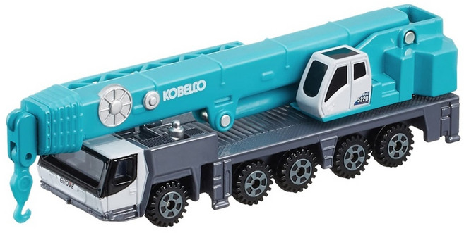 TOMICA 模型小車 Kobelco KMG5220 吊車, 藍色, 1盒