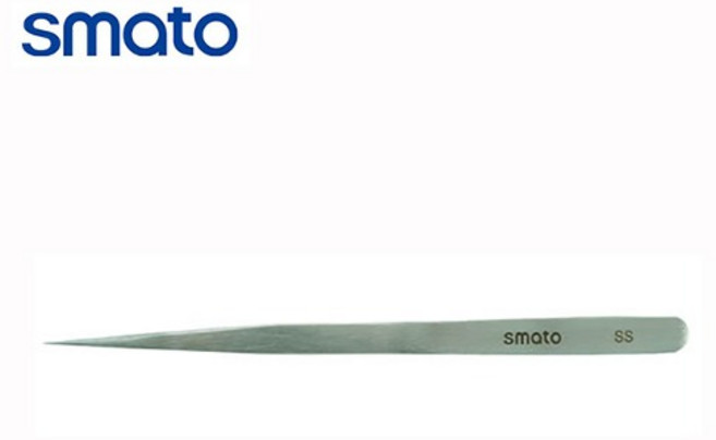 스마토 스테인리스 정밀 핀셋 140mm (SS)