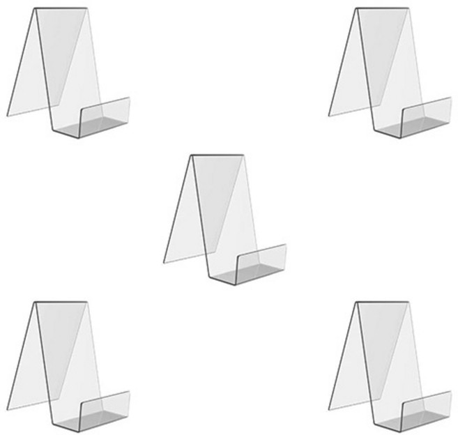 도림 아크릴 투명 스탠드 거치대 진열대