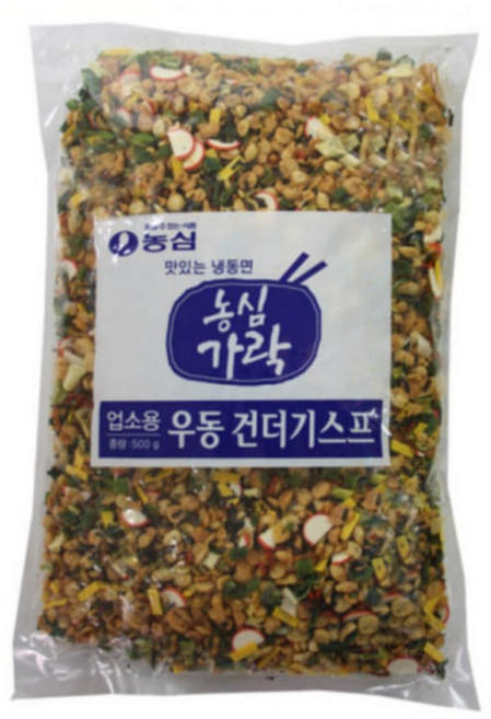 우동 건더기스프 500g 우동고명 후레이크, 1개