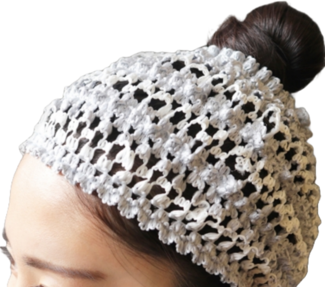 일제 세안밴드 샤워 헤어캡, 1개, 그레이 메쉬 헤어터번