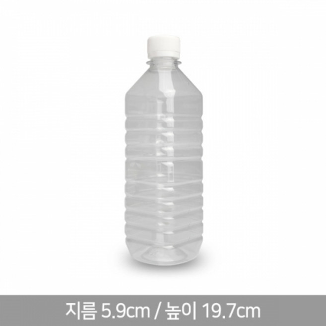 HD-소량 생수통 0.5L 플라스틱공병, 사각, 10개, 500ml