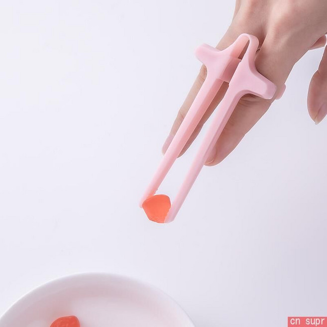 컴퓨터 게이밍 핸즈프리 과자 집게 감자 칩 식품 더러운 손 핑거 젓가락 스낵 밀봉 클립, [핑크] 젓가락, 1개