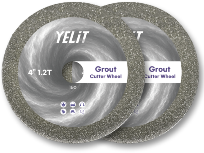 줄눈용 그라인더 타일날 4인치 1.2T, 1세트, 4인치 1.2T 2개입