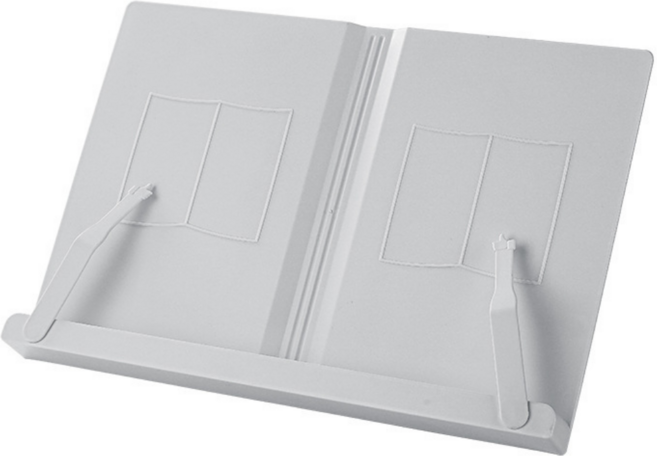 데이모노 가볍고 튼튼한 휴대용 독서대, 그레이