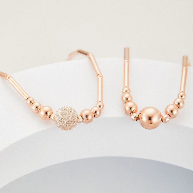 준주얼리 14K/18K 버블팝 팔찌[2종택1]