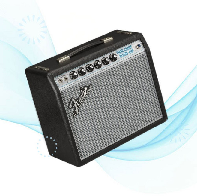 Fender 펜더 베이스 기타 앰프 68 커스텀 비브로 챔프 리버브 2년 보증 ND, 1개