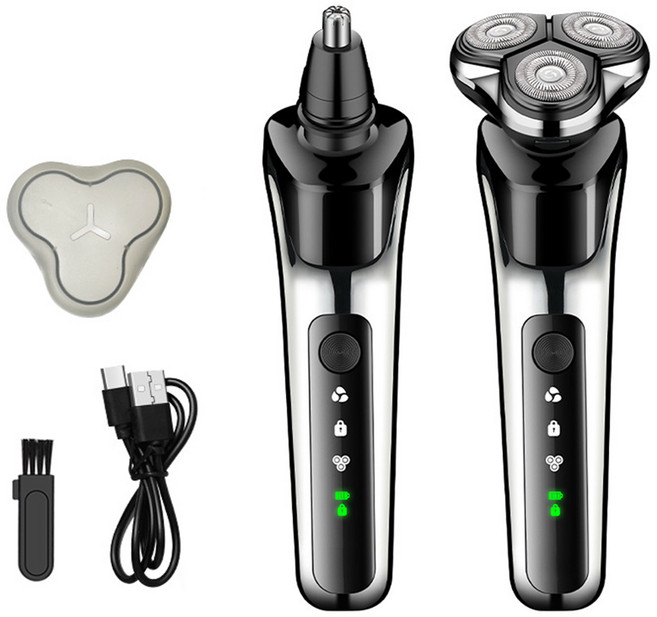 조이쥬드 남자 전동 전기 면도기 코털제거기, 블랙, j1