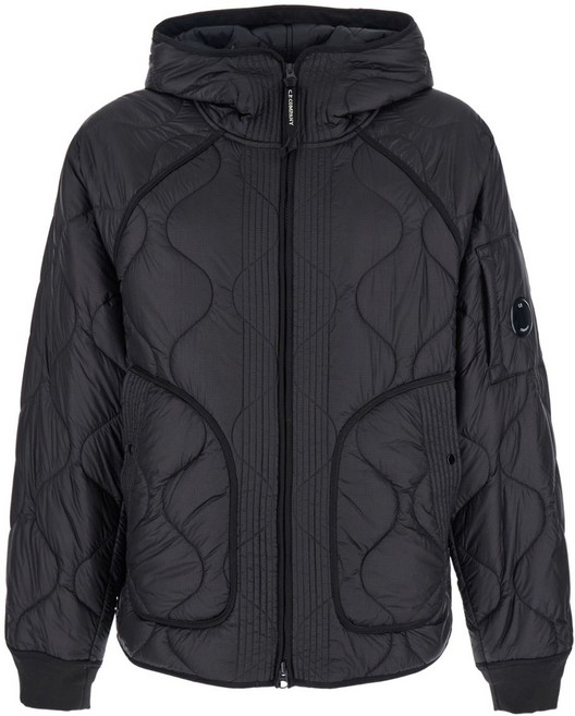 C.P.컴퍼니 퀼팅 후드 재킷