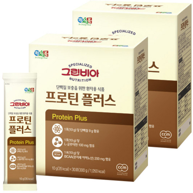 그린비아 프로틴 단백질 분말 10g 60포, 60개