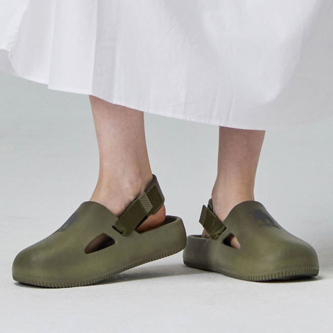 moz 巧巴達二代 EVA 2way 涼拖鞋 (墨綠) 舒適度升級