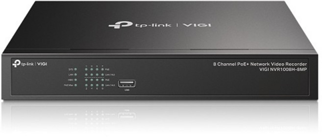 (TP-LINK) 8채널 NVR 녹화기 VIGI NVR1008H-8MP (PoE+/하드 미포함), 1개