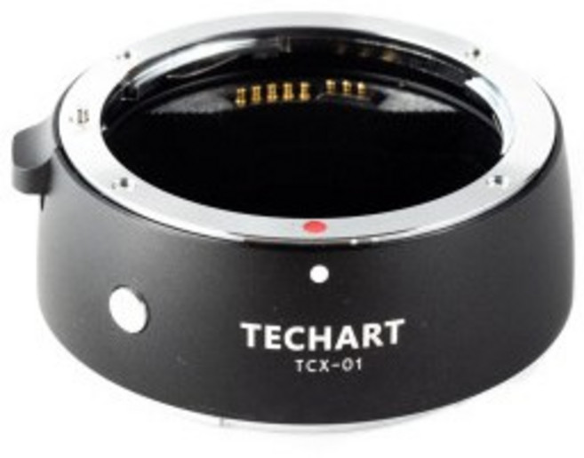 Canon EF 렌즈 및 Hasselblad X1D 카메라를위한 세계 최초의 자동 초점 어댑터 TCX-01, 1개