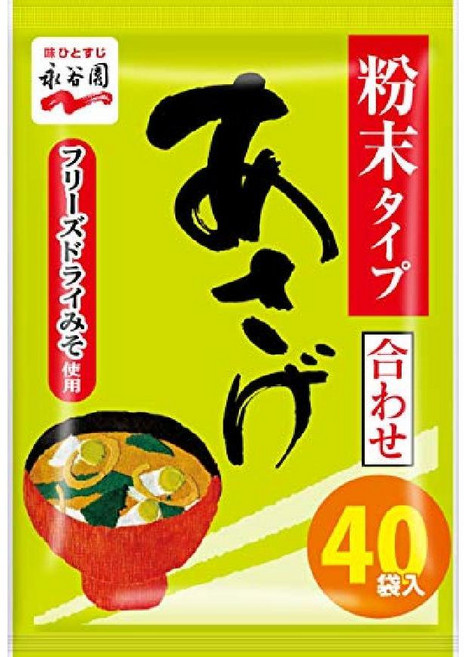 나가타니엔 일본 가루 된장국 분말 미소시루 40입, 30개