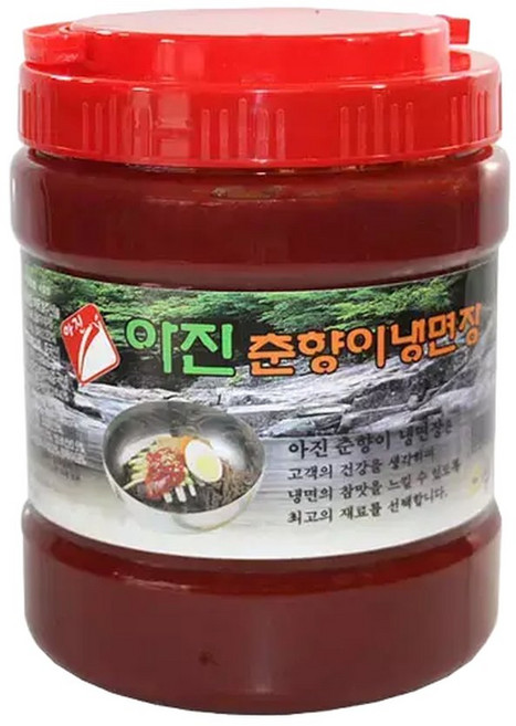 (무)순창맛식품 아진춘향이냉면장, 2개, 2kg