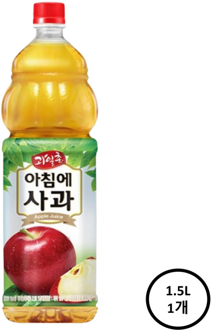 해태 과일촌 아침에 사과 1.5L 1개