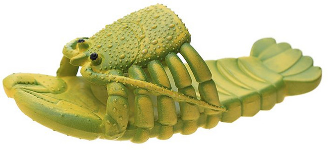 랍스터슬리퍼 바닷가재 슬리퍼 여성 여름 재미있는 비치 신발 미끄럼 방지 커플