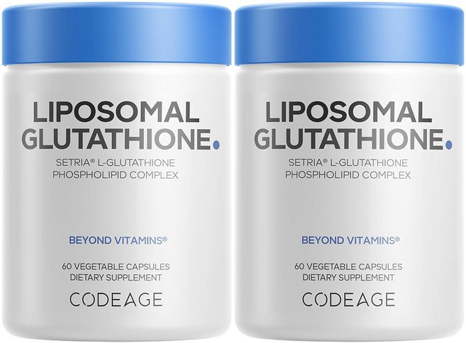 Codeage 리포솜 글루타치온 보충제 2팩 195333, 60