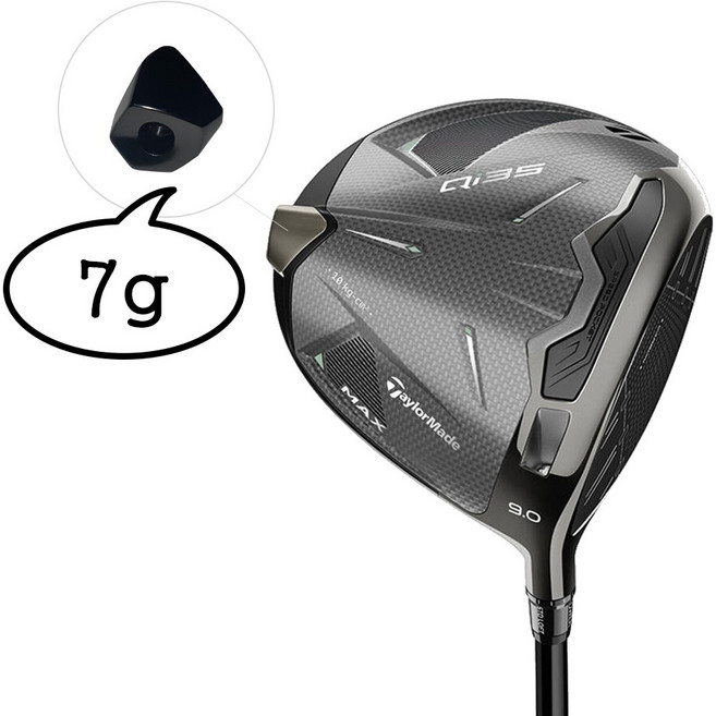 [테일러메이드] QI35 MAX 드라이버 무게추 7g, 단품, 1개