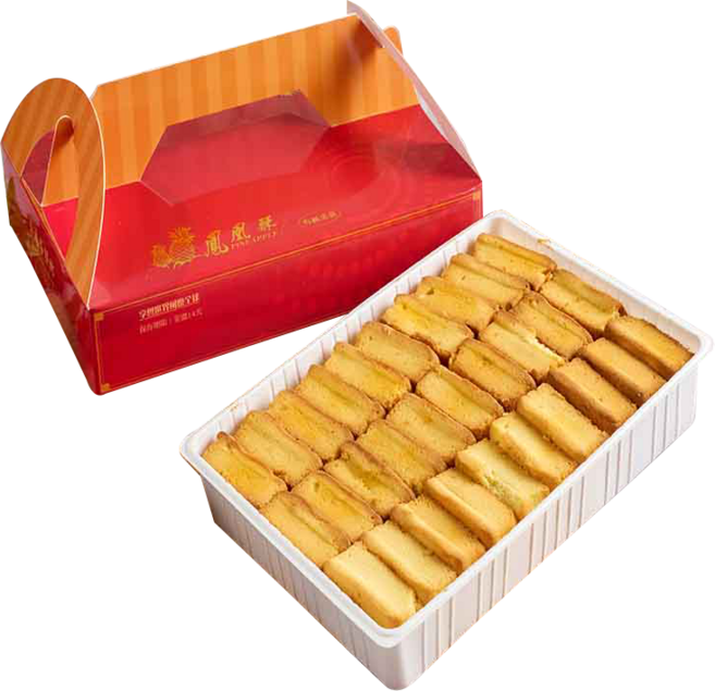 小潘蛋糕坊 鳳凰酥裸裝 (獨立包裝) 台灣傳統糕點, 30個, 35g