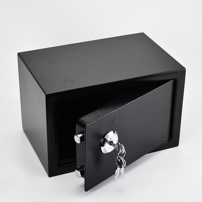 투입식 금고 돈통 동전, 20단일 잠금 블랙 단독 열쇠