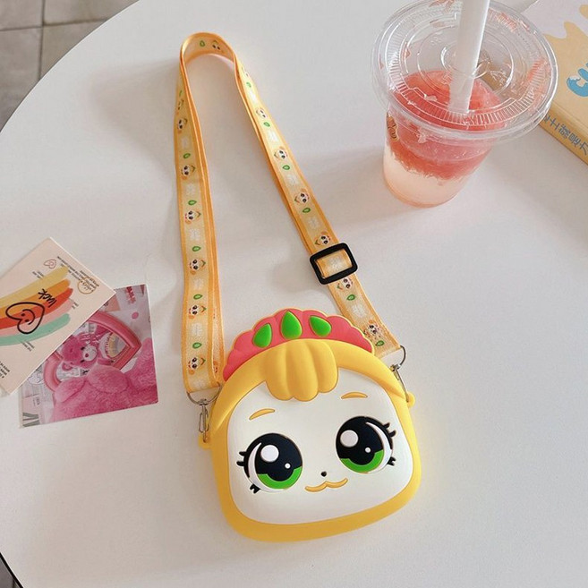 캐치티니핑 조아핑 가방 옐로우 여학생 숄더백 카툰 귀여운 크로스백 학생 선물 생일 선물XT-P