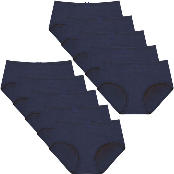 속맘 순면팬티 10매세트 데일리 기본 빅사이즈 여자팬티