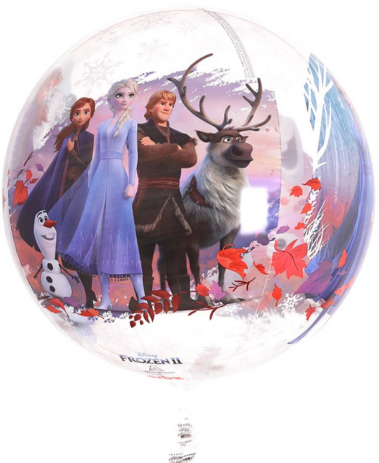 아나그램 오브풍선 겨울왕국2 은박 호일 캐릭터 풍선, 단품, 1개