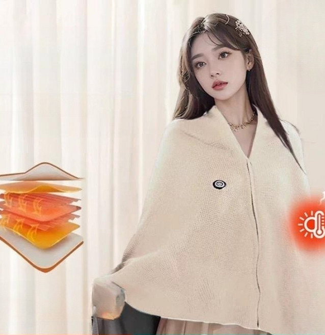 담요 온열 발열 야외 캠핑 사무실 전기 무릎이불 어깨담요, 150cmx80cm, 3. 스마트 항온 메이플 레드 4구역