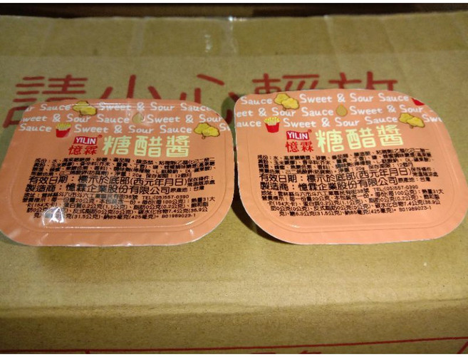 憶霖 糖醋醬, 1個