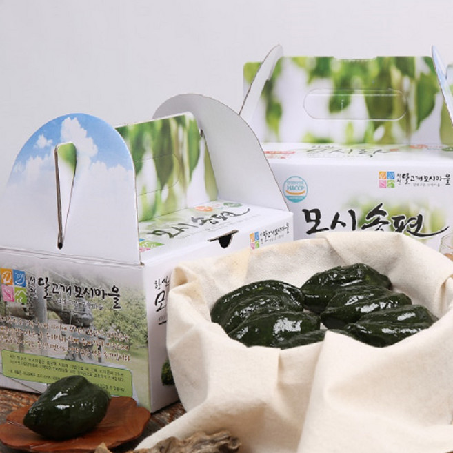 전대표 한산 모시 송편 선물추천 참깨 / HACCP traditional Korea rice cake, 2개, 1.2kg
