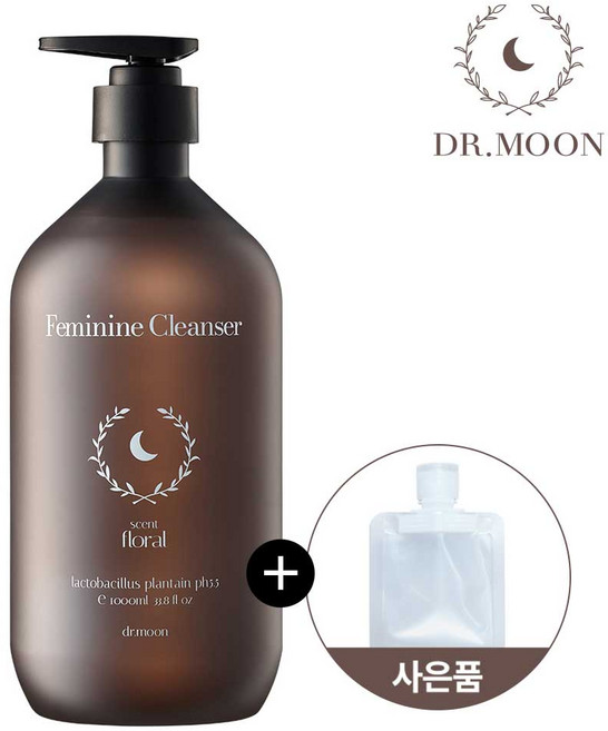 닥터문 유산균 락토케어 질경초 여성청결제(1000ml) 1병/2병/3병+50ml 소분파우치X2EA, 1L, 1개