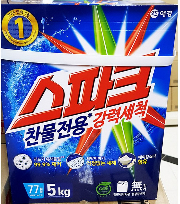 가루세제 일반 드럼 세탁기 세제 5kg, ♥쭈hspur