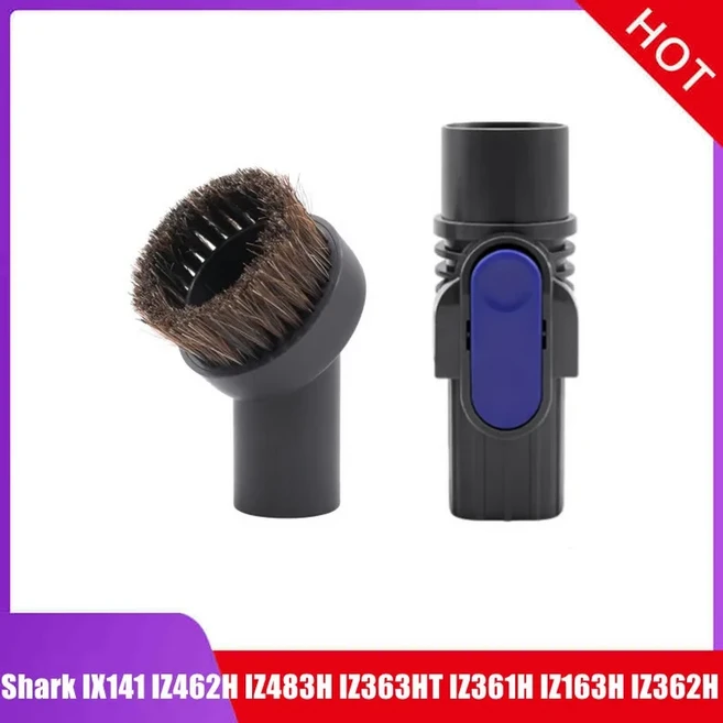 샤크 펫 무선 스틱 IX141 IZ462H IZ363HT 틈새 청소 브러시 어댑터 탈착식 2-in-1 부품, 01 Kit-E