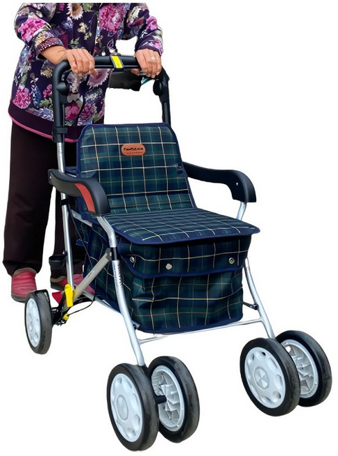 그랜드메디 실버카 성인용보행기 할머니유모차 F-218, 1개