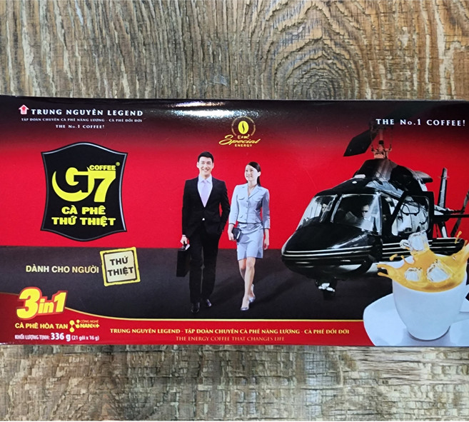 월드푸드 베트남커피믹스 쭝웬 G7 3in1 21개입 trung nguyen, 16g, 1개
