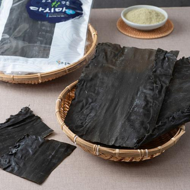 톰엔젤황토가마에 구운 다시마 안심 고급 다시마 간식용 육수용 국산다시마, 1개, 1kg