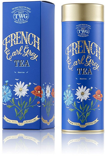TWG 티 1837 프렌치 얼그레이 틴케이스 French Earl Grey 100g, 30개, 1개