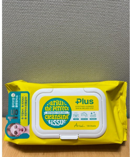 아리얼 더 퍼펙트 클렌징 티슈 플러스 100매, 100매입, 1개
