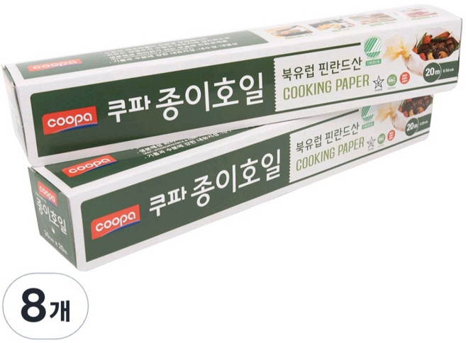 쿠파 종이호일, 10m, 1개입, 8개