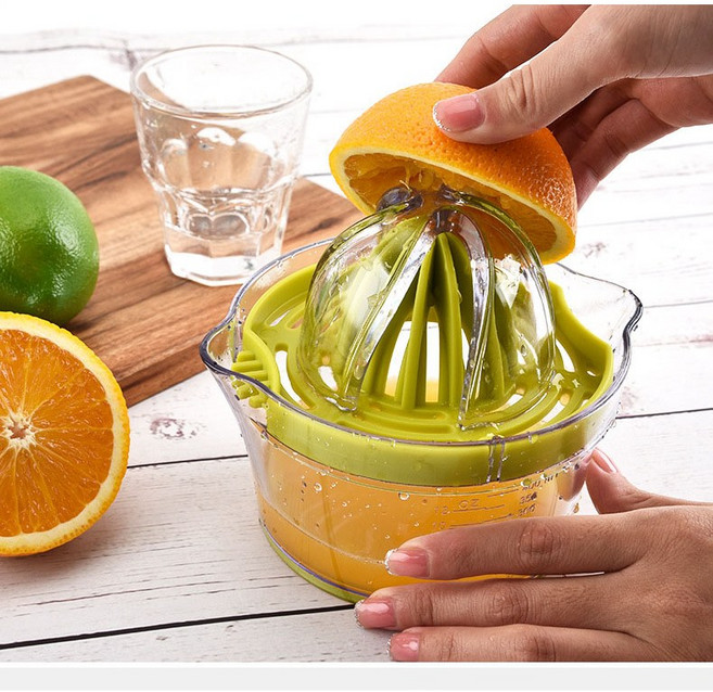 [실버플라워] 다용도 수동착즙기 스퀴저 가정용 수동핸드 과일 즙짜개 과즙 짜기006, 스텐, 1개