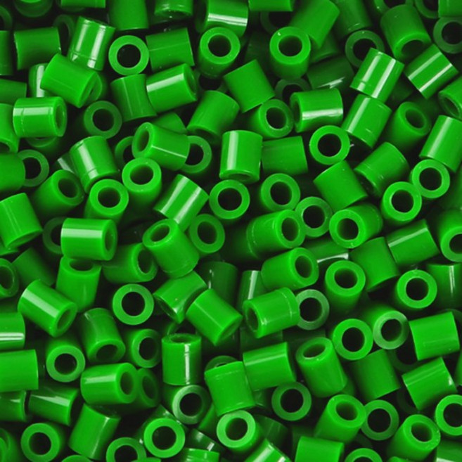 컬러비즈 펄러비즈 리필 5mm/50g 부자재 패키지 완벽구성, [선택1]컬러비즈_08-연두/5mm_50g