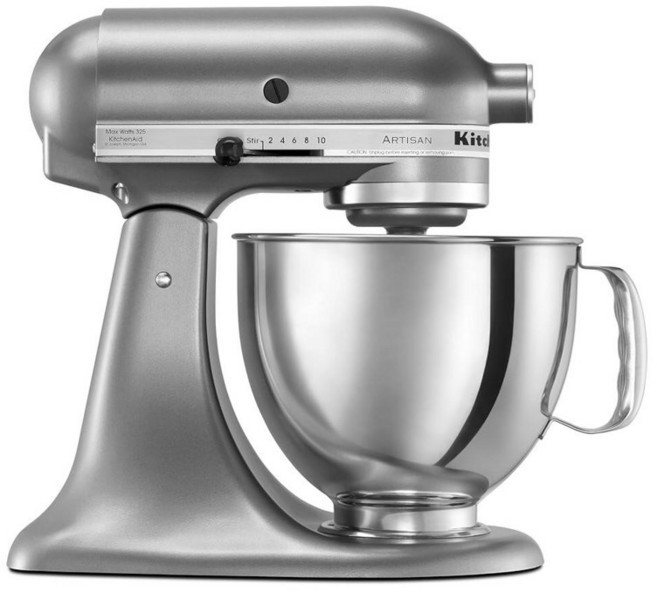 키친에이드 KitchenAid Artisan 시리즈 4.7L(5쿼트) 틸트 헤드 스탠드 믹서 푸어링 쉴드 KSM150PS 말차