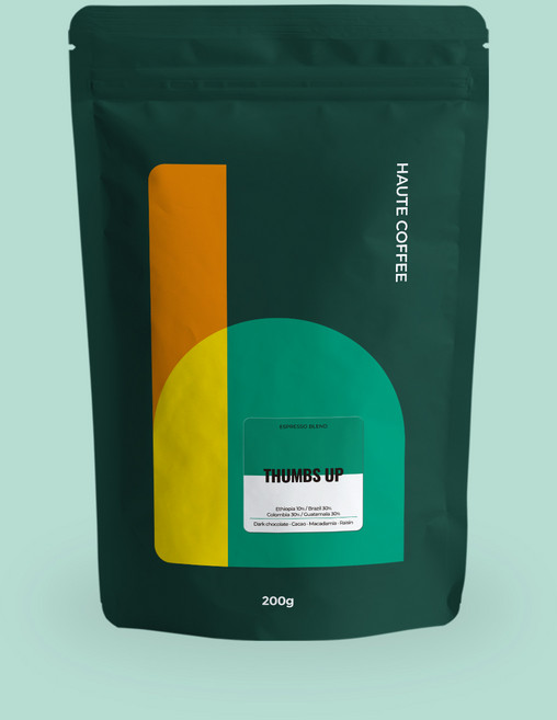 하우트커피 썸즈업 블렌드 커피원두, 1개, 200g, 모카포트