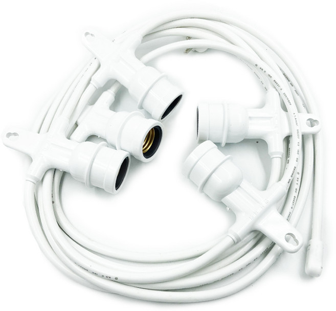 국산 화이트 줄조명 5M5분기 스트링라이트 식물조명 캠핑조명 일반형