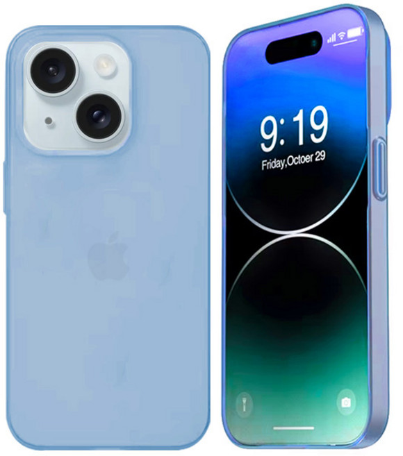 원올스 아이폰 클라우디 하드 슬림 플러스 휴대폰 케이스