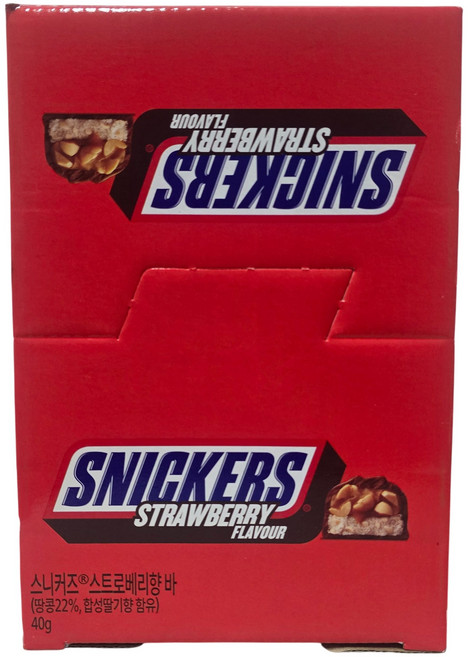 스니커즈 스트로베리향 바 15p, 600g, 1개