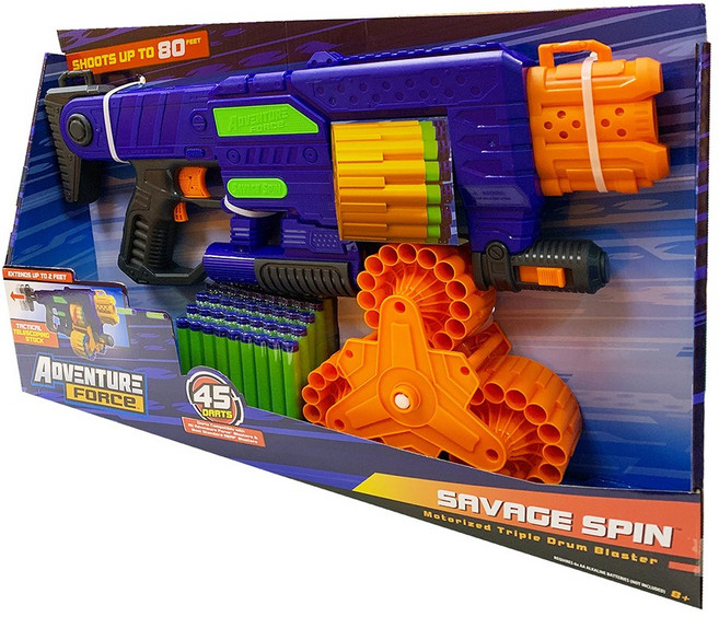 다트존 새비지스핀 다트총 장난감총 슈팅 배틀건 어린이총 완구, 다트존새비지스핀다트총
