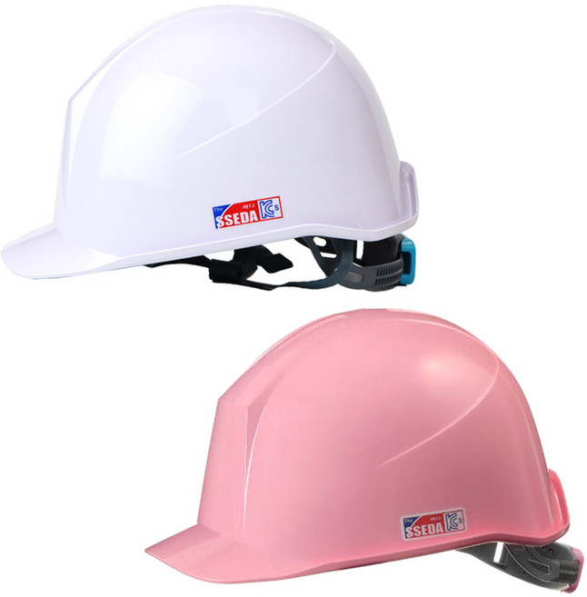 쎄다 경량 여성 파스텔 안전모 지진 방재 작업모, 핑크, 1개