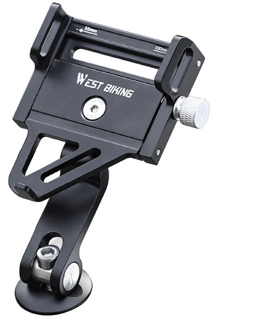 시그니처베이지 자전거 킥보드 핸드폰 휴대폰 스마트폰 거치대 YPZ360, 블랙, 1개